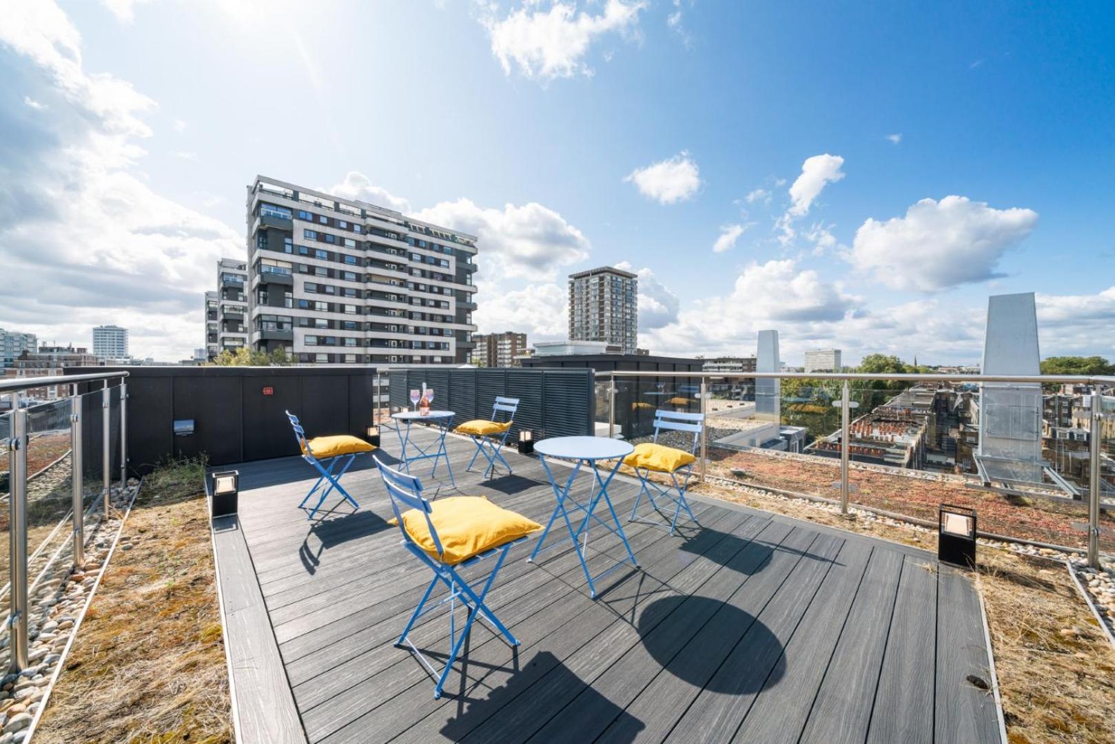 Elegant 3-Bedroom Penthouse In Marble Arch 70 Londra Esterno foto